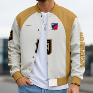 Limited Edition – Customized MLS Los Angeles FC Baseball Jacket