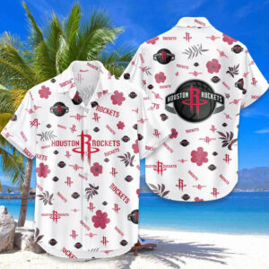 Limited Edition – Customized NBA Houston Rockets Unisex Hawaiian Shirt & Shorts Set