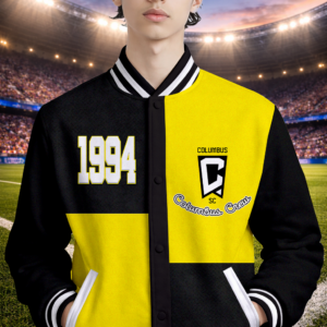 Limited Edition – Customized MLS Columbus Crew Baseball Jacket