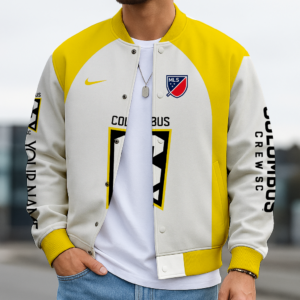 Limited Edition – Customized MLS Columbus Crew Baseball Jacket