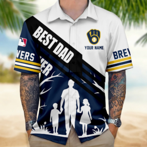 Limited Edition – Customized MLB Milwaukee Brewers Unisex Hawaiian Shirt
