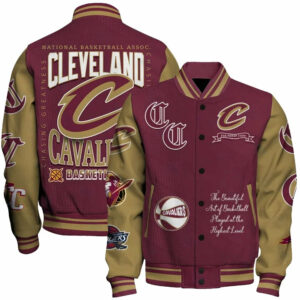 Limited Edition – Customized NBA Cleveland Cavaliers Baseball Jacket
