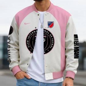 Limited Edition – Customized MLS Inter Miami CF Baseball Jacket