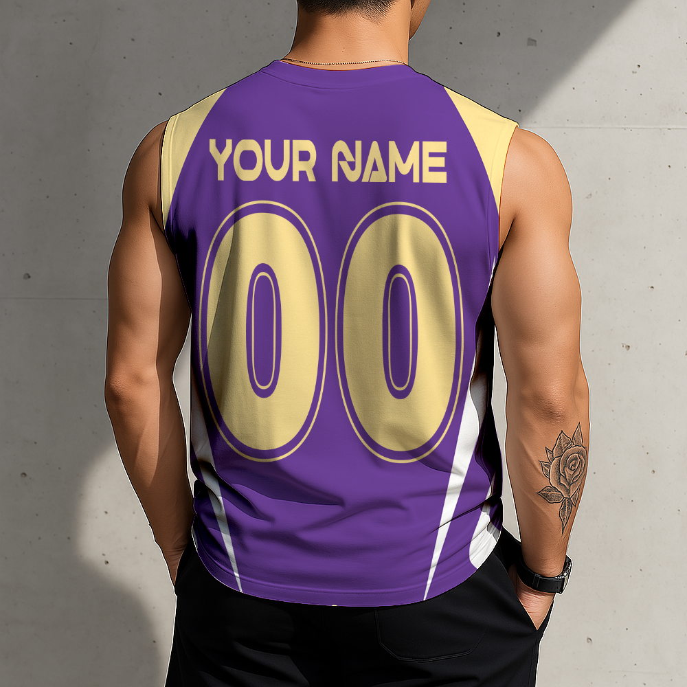 Limited Edition – Customized MLS Orlando City SC Tank Top & Gym Shirt - Image 2