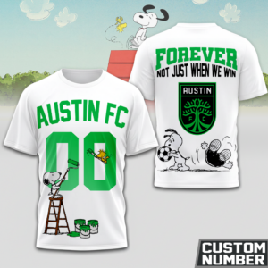 Limited Edition – Customized MLS Austin FC x Snoopy Hoodie T-Shirts
