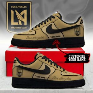 Limited Edition – Customized MLS Los Angeles Fc Af1 Sneakers