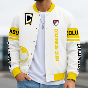 Limited Edition – Customized MLS Columbus Crew Baseball Jacket