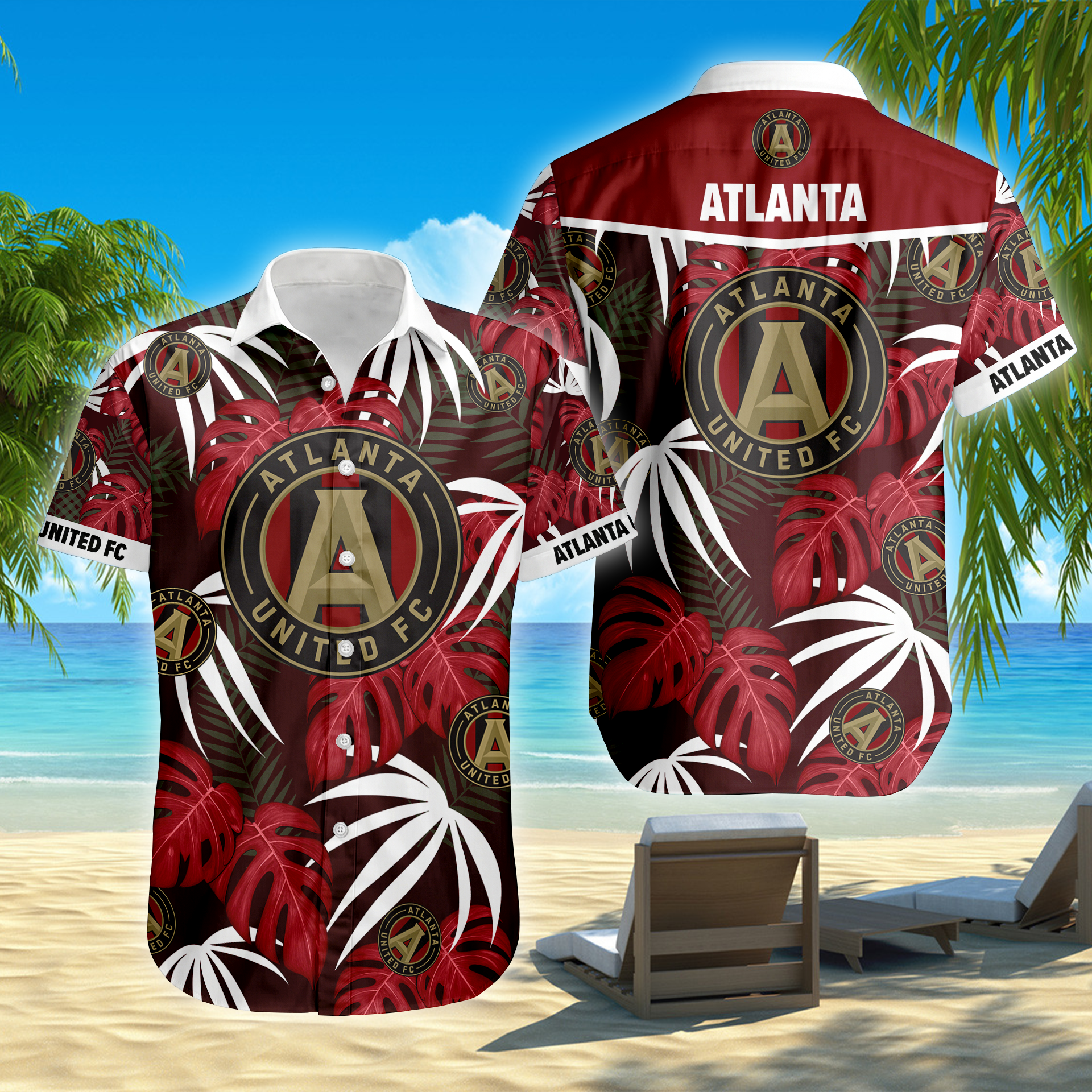 Limited Edition – Customized MLS Atlanta United Fc Unisex Hawaiian Shirt