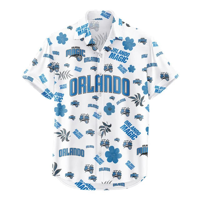 Limited Edition – Customized NBA Orlando Magic Unisex Hawaiian Shirt & Shorts Set - Image 3