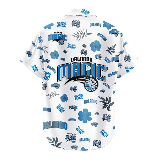 Limited Edition – Customized NBA Orlando Magic Unisex Hawaiian Shirt & Shorts Set - Image 4