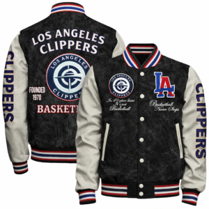 Limited Edition – Customized NBA Los Angeles Clippers Baseball Jacket