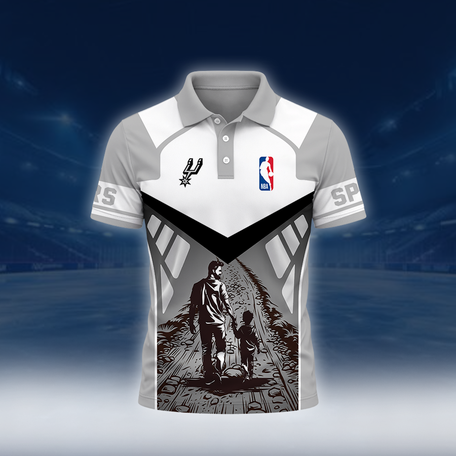 Limited Edition – Customized NBA San Antonio Spurs Polo Shirt