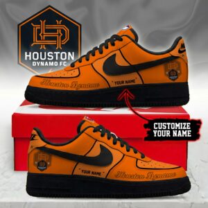 Limited Edition – Customized MLS Houston Dynamo Fc Af1 Sneakers