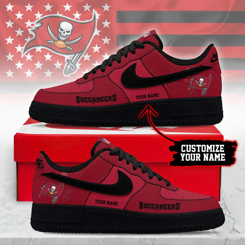 Limited Edition – Customized NFL Tampa Bay Buccaneers Af1 Sneakers