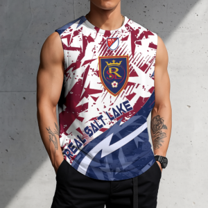 Limited Edition – Customized MLS Real Salt Lake Tank Top & Gym Shirt