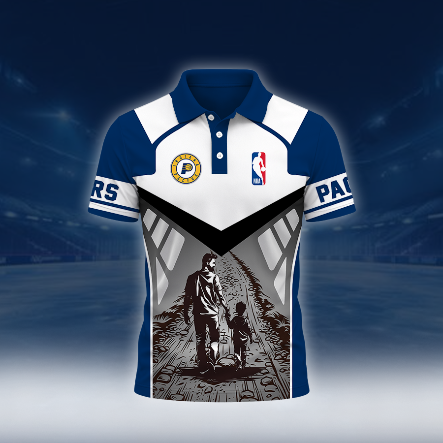 Limited Edition – Customized NBA Indiana Pacers Polo Shirt
