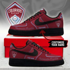 Limited Edition – Customized MLS Colorado Rapids Af1 Sneakers