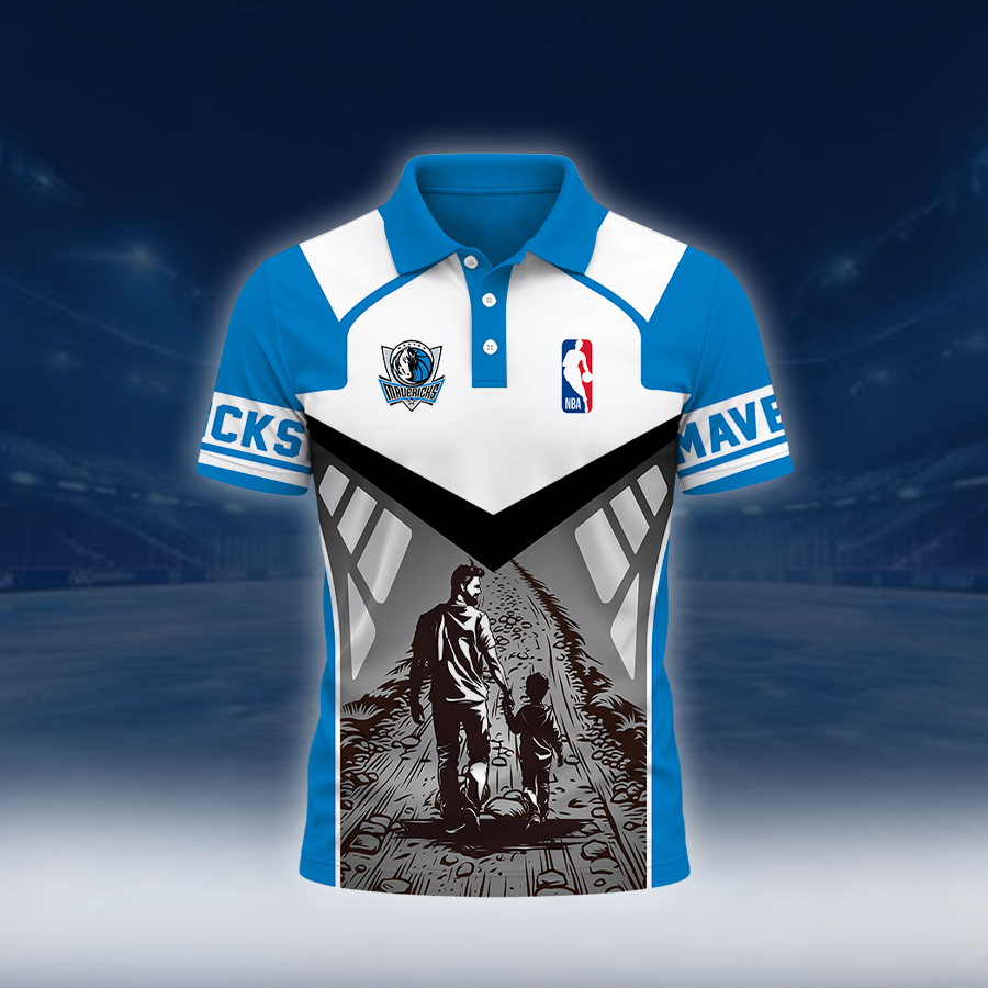 Limited Edition – Customized NBA Dallas Mavericks Polo Shirt