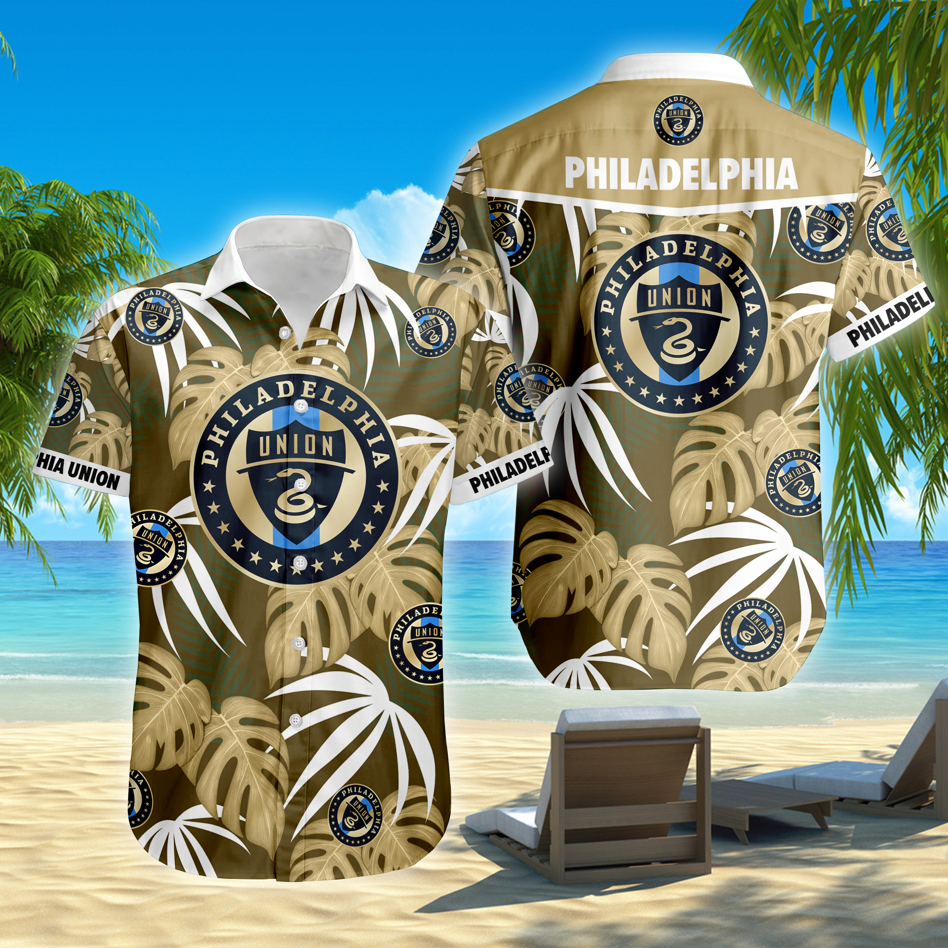 Limited Edition – Customized MLS Philadelphia Union Unisex Hawaiian Shirt