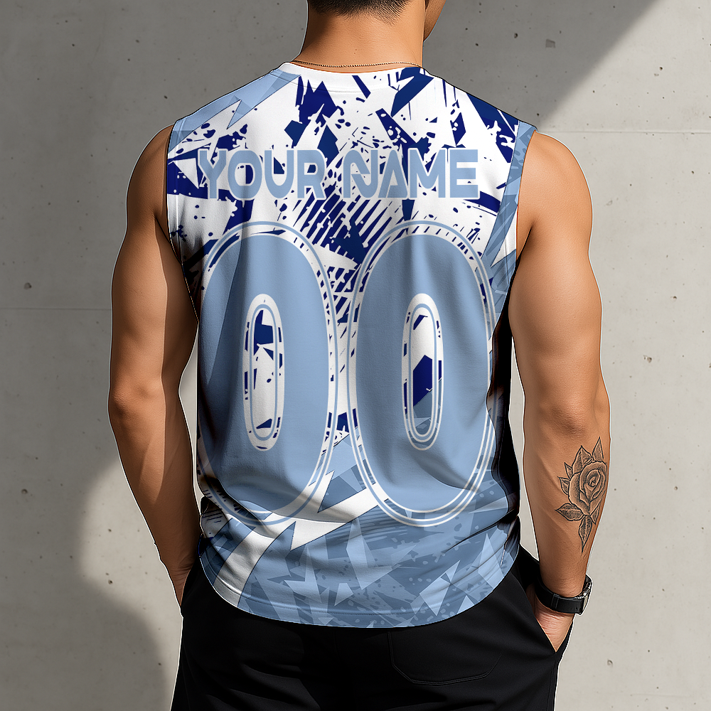 Limited Edition – Customized MLS Sporting Kansas City Tank Top & Gym Shirt - Image 2