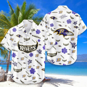 Limited Edition – Customized NFL Baltimore Ravens Unisex Hawaiian Shirt