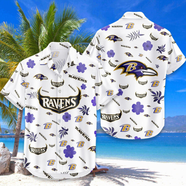 Limited Edition – Customized NFL Baltimore Ravens Unisex Hawaiian Shirt