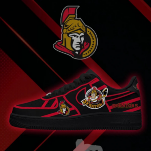 Limited Edition – Customized NHL Ottawa Senators Af1 Shoes