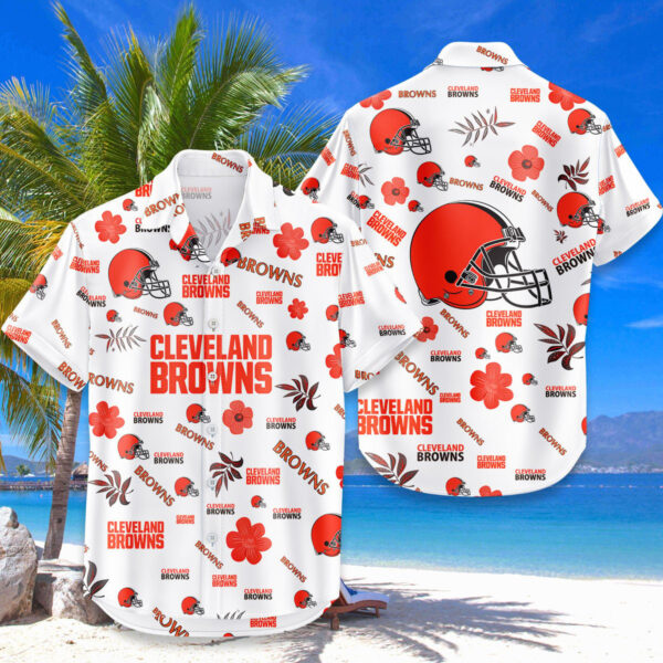 Limited Edition – Customized NFL Cleveland Browns Unisex Hawaiian Shirt