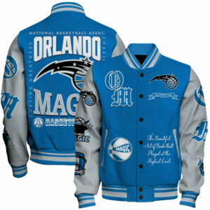 Limited Edition – Customized NBA Orlando Magic Baseball Jacket