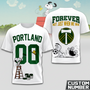 Limited Edition – Customized MLS Portland Timbers x Snoopy Hoodie T-Shirts