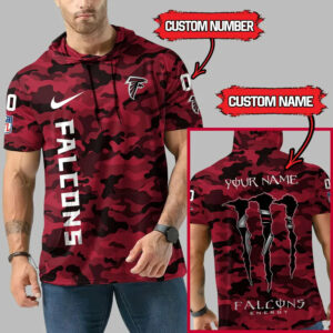 Limited Edition – Customized NFL Atlanta Falcons Short Sleeve Hoodie