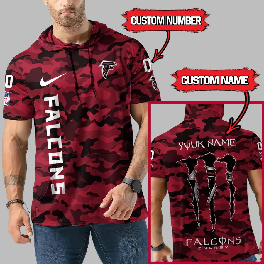 Limited Edition – Customized NFL Atlanta Falcons Short Sleeve Hoodie