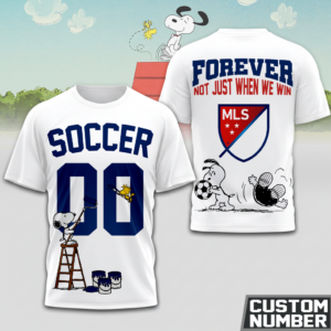 Limited Edition – Customized MLS Major League Soccer x Snoopy Hoodie T-Shirts
