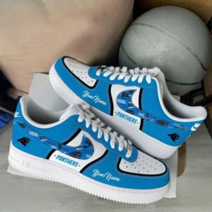 Limited Edition – Customized NFL Carolina Panthers Af1 Sneakers