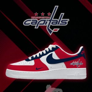 Limited Edition – Customized NHL Washington Capitals Af1 Shoes