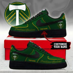 Limited Edition – Customized MLS Portland Timbers Af1 Sneakers
