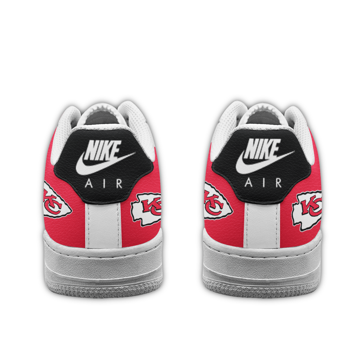 Limited Edition – Customized NFL Kansas City Chiefs Af1 Sneakers - Image 3