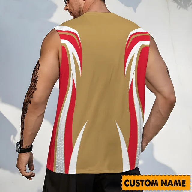 Limited Edition – Customized NHL Ottawa Senators Tank Top & Gym Shirt - Image 2