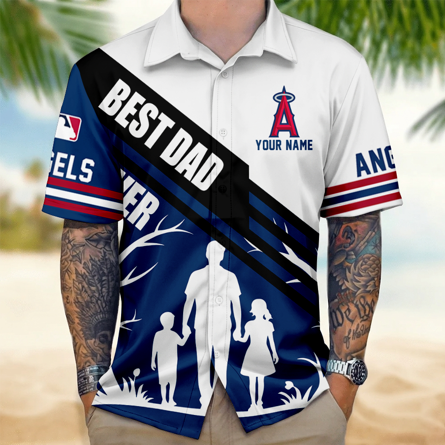 Limited Edition – Customized MLB Los Angeles Angels Unisex Hawaiian Shirt