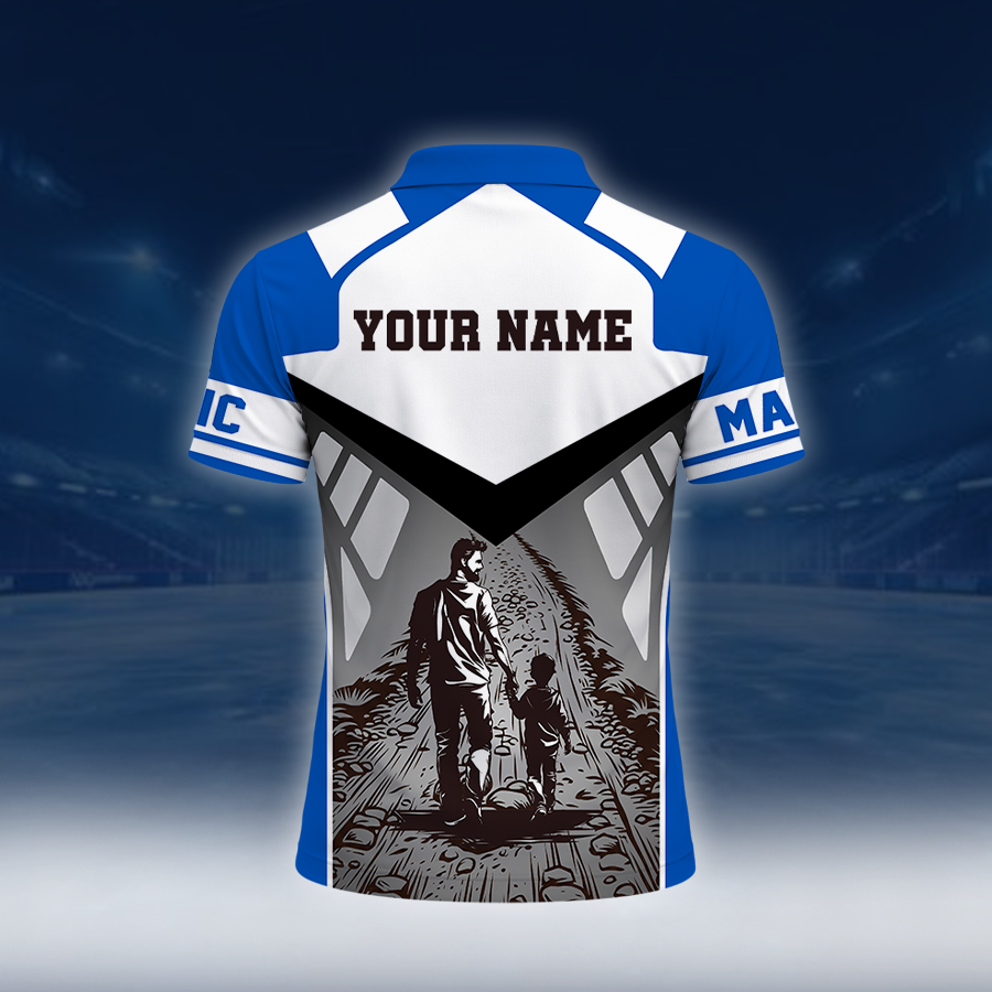 Limited Edition – Customized NBA Orlando Magic Polo Shirt - Image 2