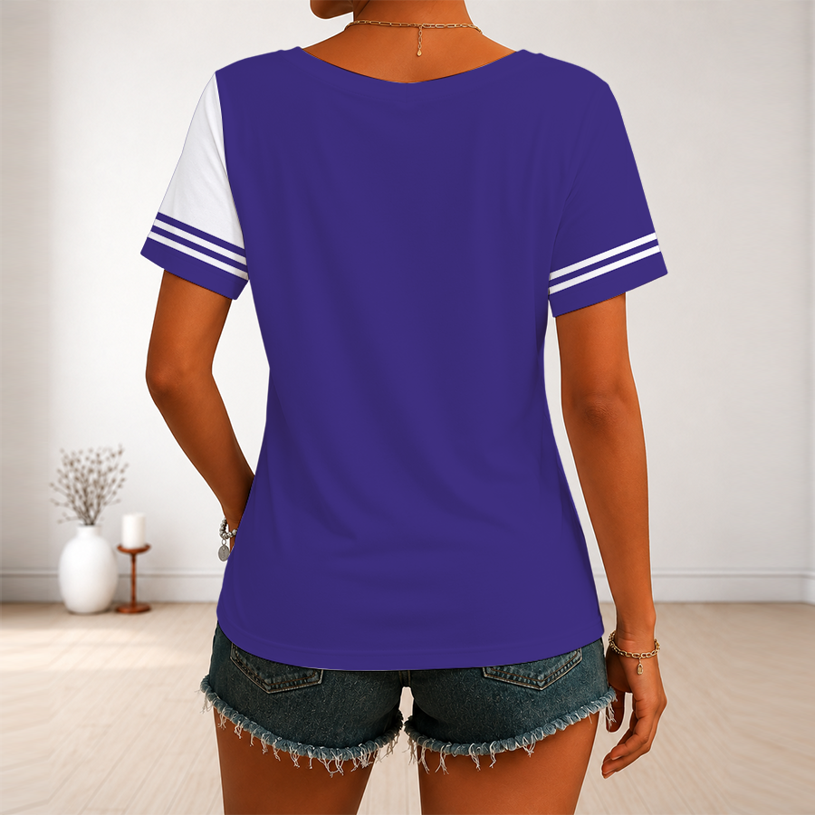 Limited Edition – Customized NBA Phoenix Suns V-Neck Female Shirt - Image 2