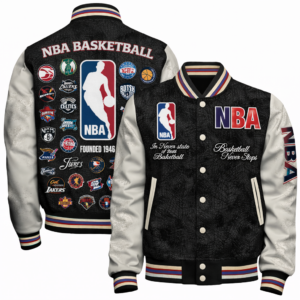 Limited Edition – Customized NBA All Teams Baseball Jacket