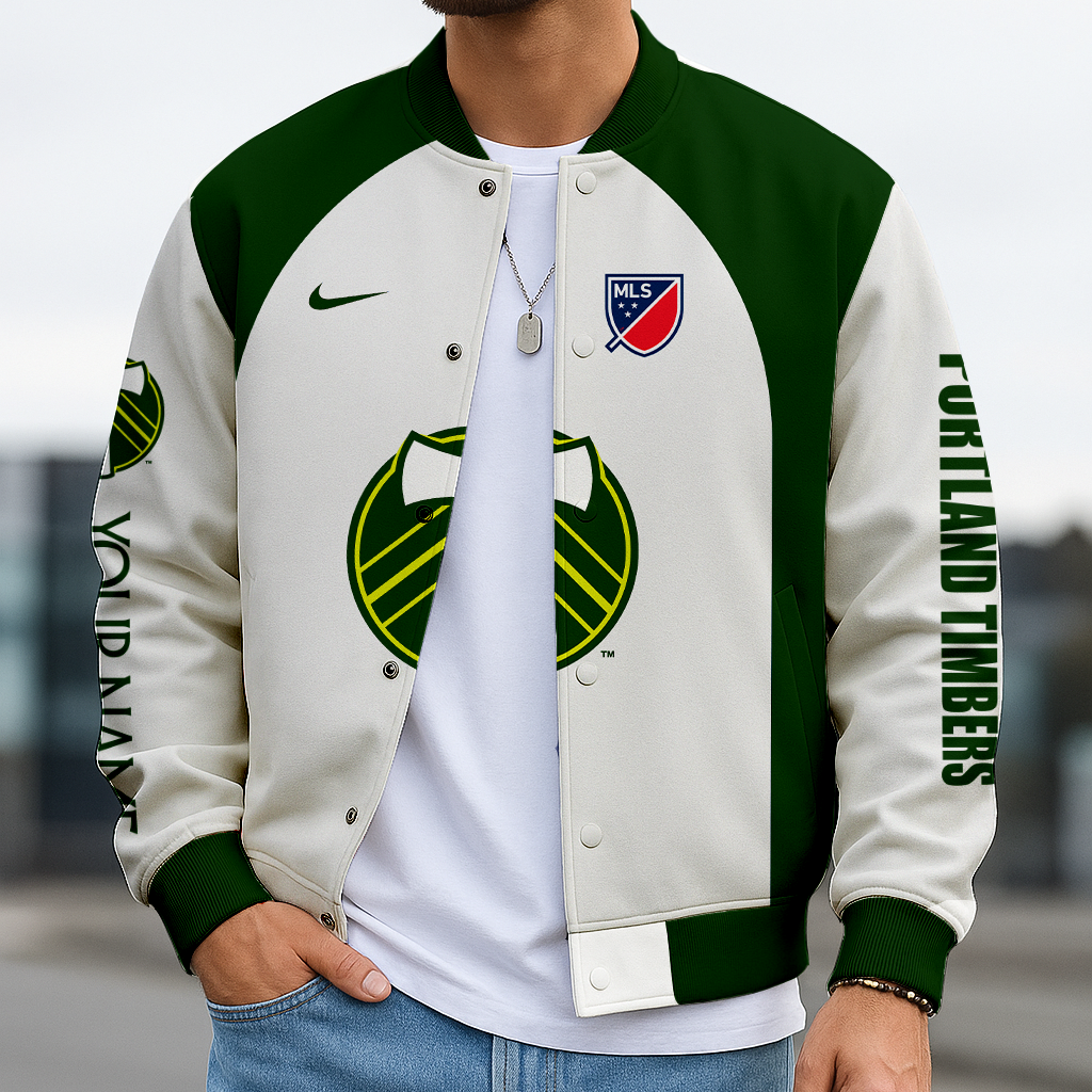 Limited Edition – Customized MLS Portland Timbers Baseball Jacket