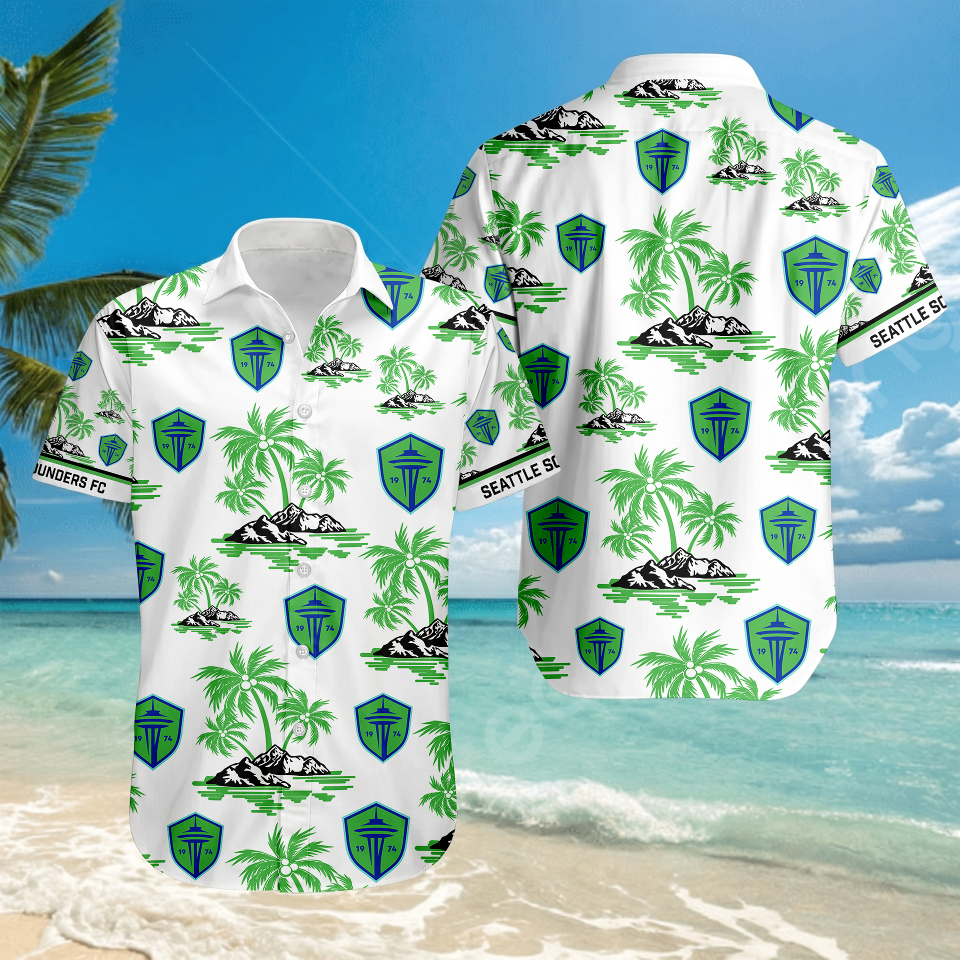 Limited Edition – Customized MLS Seattle Sounders Fc Unisex Hawaiian Shirt