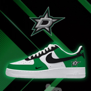 Limited Edition – Customized NHL Dallas Stars Af1 Shoes