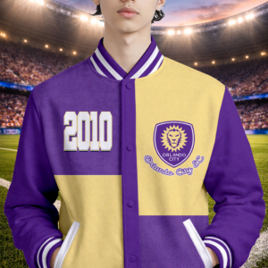 Limited Edition – Customized MLS Orlando City SC Baseball Jacket
