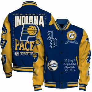 Limited Edition – Customized NBA Indiana Pacers Baseball Jacket
