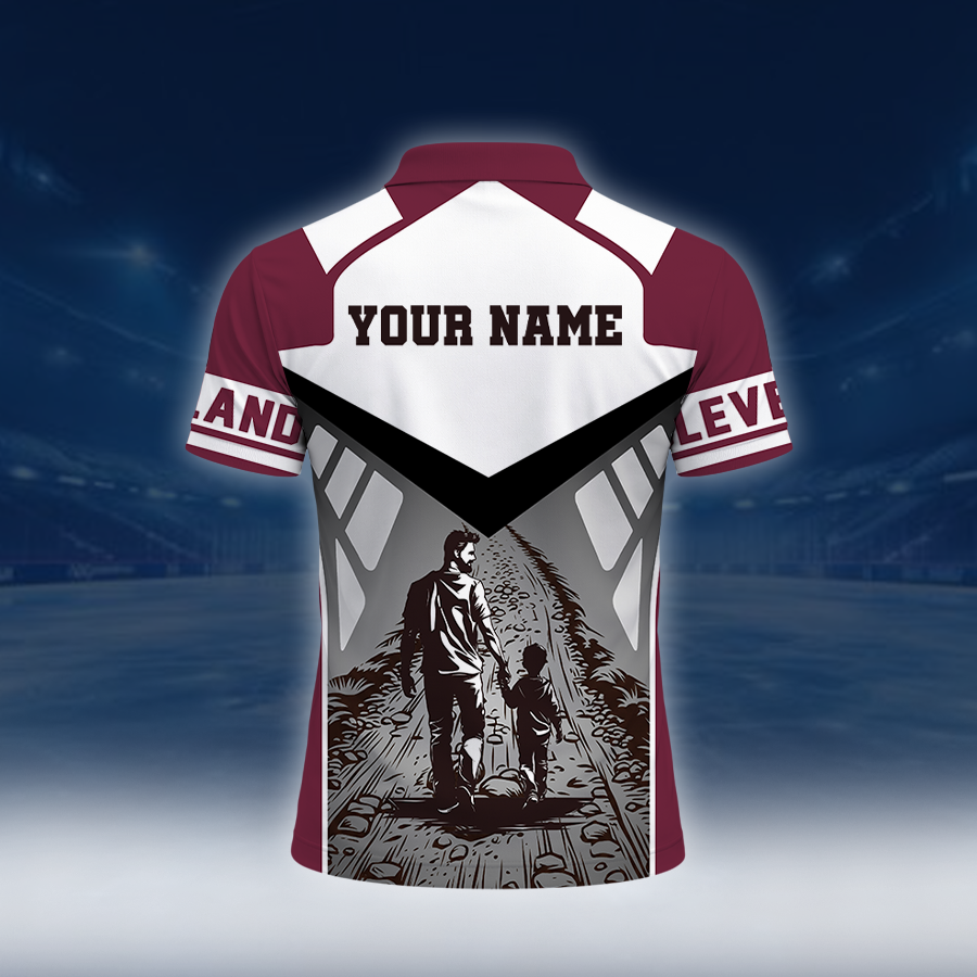 Limited Edition – Customized NBA Cleveland Cavaliers Polo Shirt - Image 2