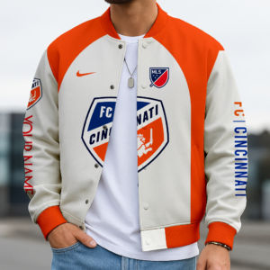 Limited Edition – Customized MLS FC Cincinnati Baseball Jacket