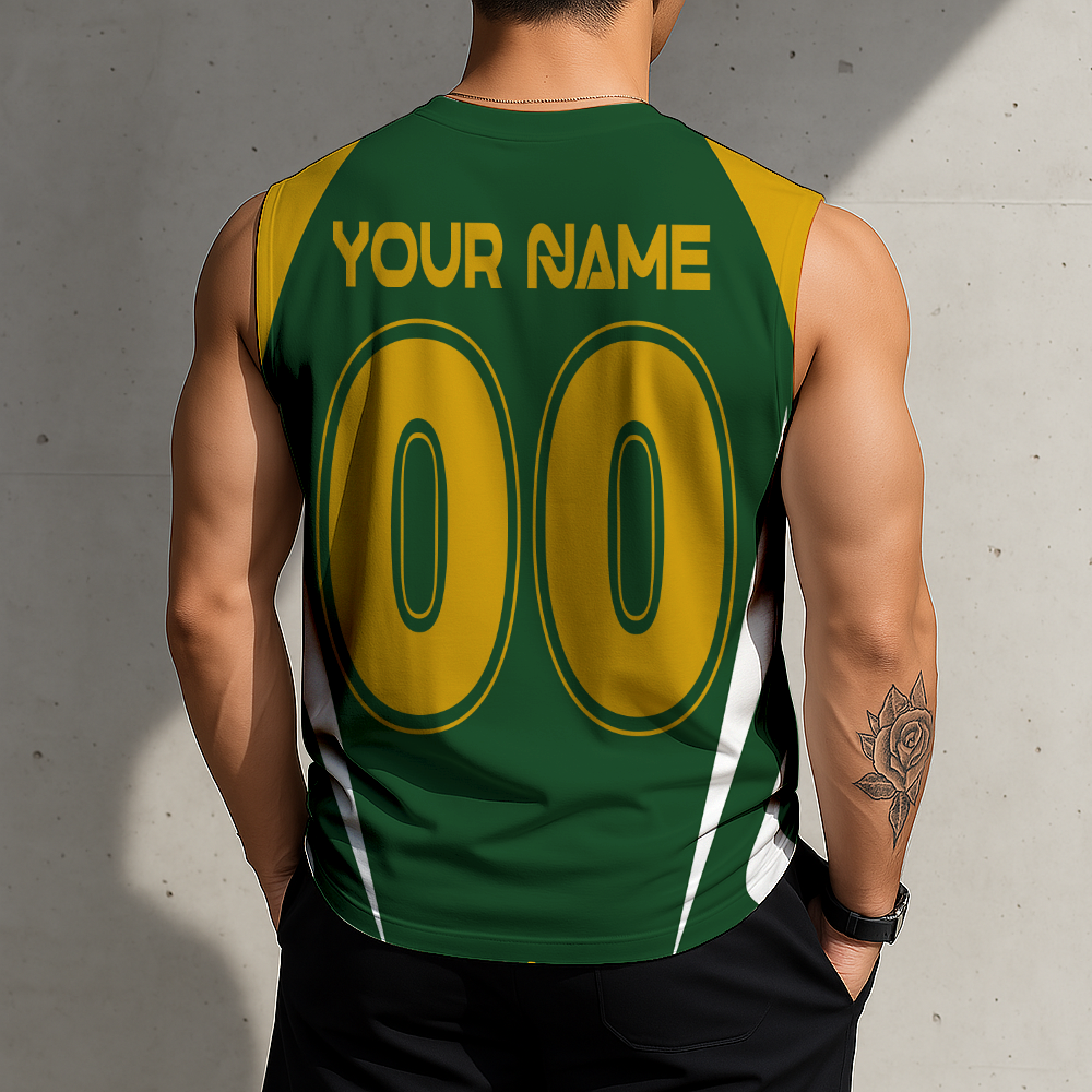 Limited Edition – Customized MLS Portland Timbers Tank Top & Gym Shirt - Image 2